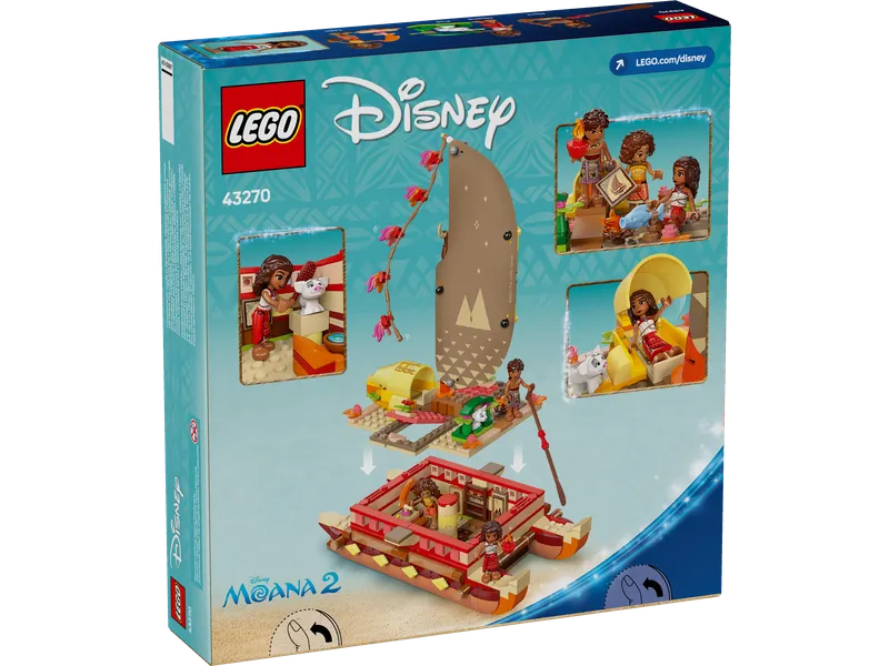 Moana's Adventure Canoe by LEGO – product photo 9 of 9