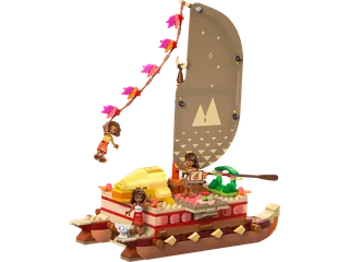 Moana's Adventure Canoe by LEGO – product photo 1 of 9