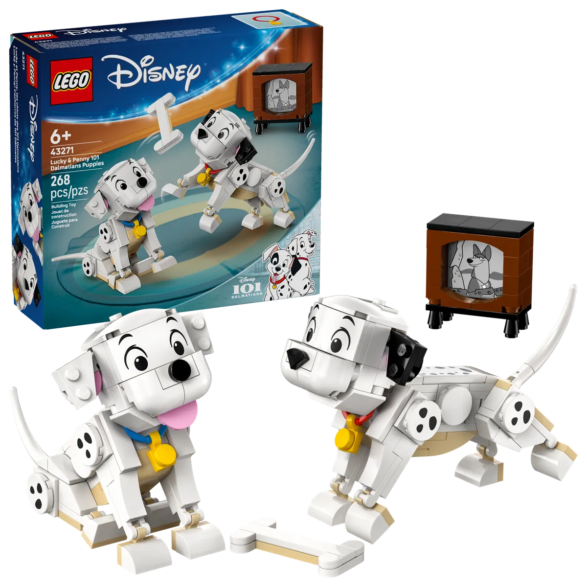 LEGO Lucky & Penny 101 Dalmatians Puppies (43271) - Bild 4