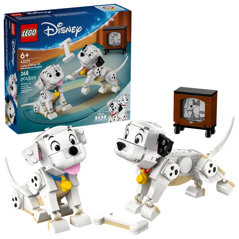 Lucky & Penny 101 Dalmatians Puppies fra LEGO – produktbillede 2 af 9