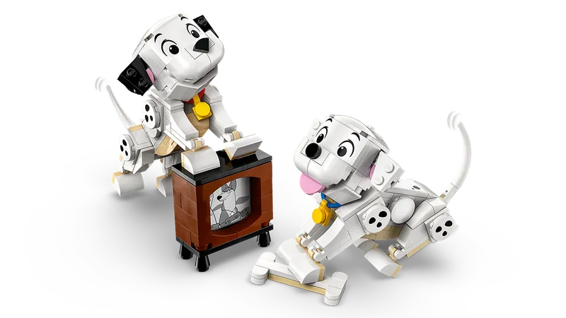 Lucky & Penny 101 Dalmatians Puppies fra LEGO – produktbillede 4 af 9