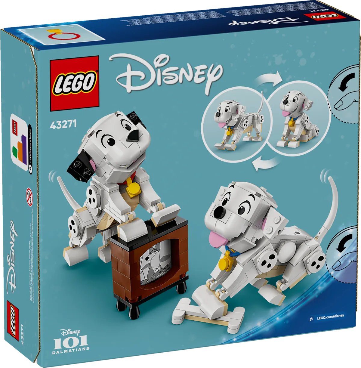 LEGO Lucky & Penny 101 Dalmatians Puppies (43271) - Bild 8