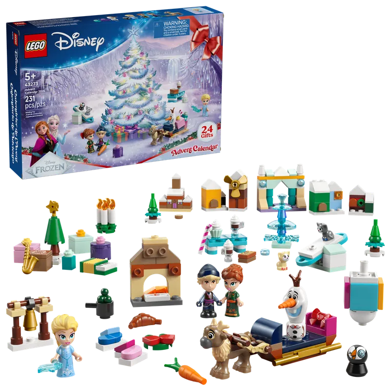 LEGO® ǀ Disney Frozen Advent Calendar 2025 fra LEGO – produktbillede 2 af 10