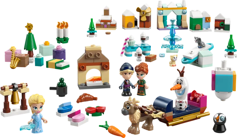 LEGO® ǀ Disney Frozen Advent Calendar 2025 fra LEGO – produktbillede 4 af 10