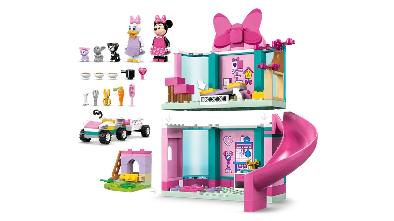 Minnie's huisdierenhotel van LEGO – productfoto 3 van 10
