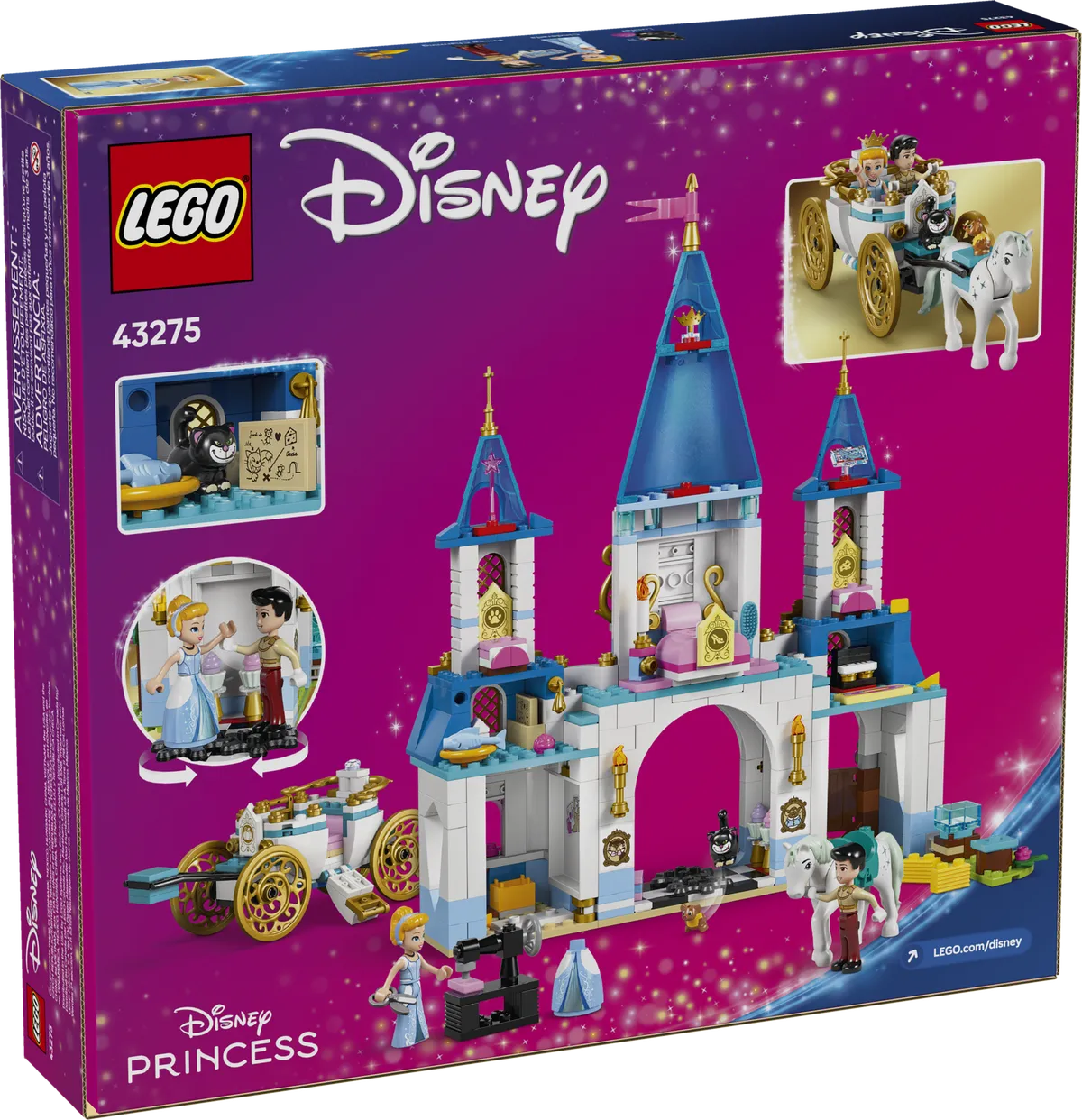 LEGO Cinderella's Castle & Horse Carriage (43275) - Bild 10