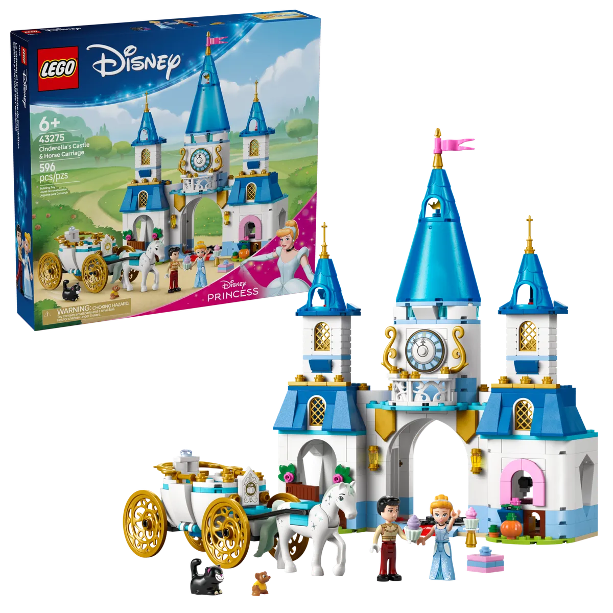 LEGO Cinderella's Castle & Horse Carriage (43275) - Bild 9