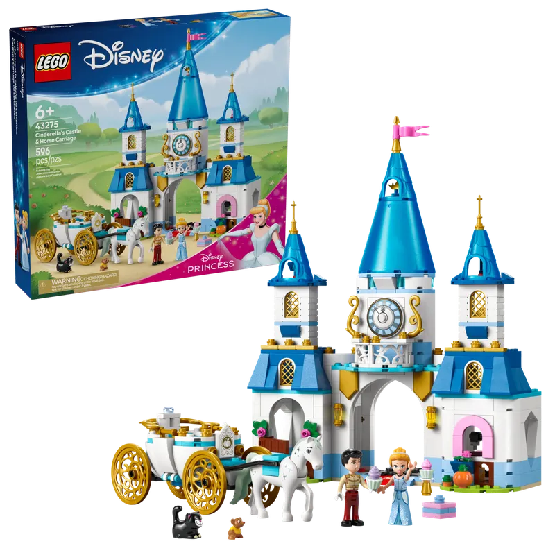 Cinderella's Castle & Horse Carriage by LEGO – product photo 10 of 11