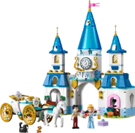 Assepoesters kasteel en paardenkoets - Afbeelding 6 van 11