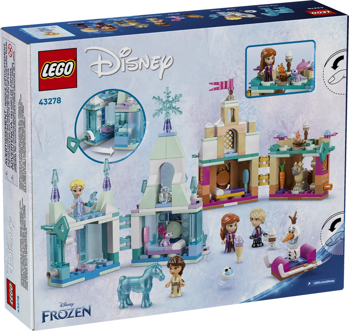 LEGO Mini Arendelle Castle & Elsa's Ice Palace (43278) - Bild 10