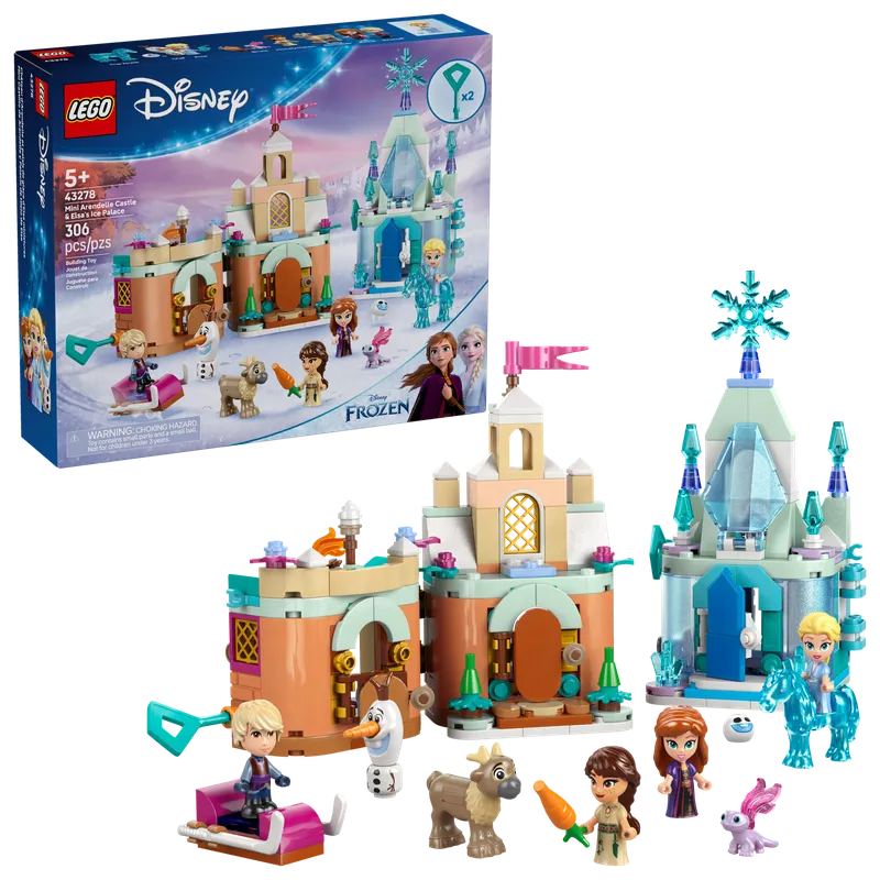 Mini Arendelle Castle & Elsa's Ice Palace von LEGO – Produktfoto 2 von 11