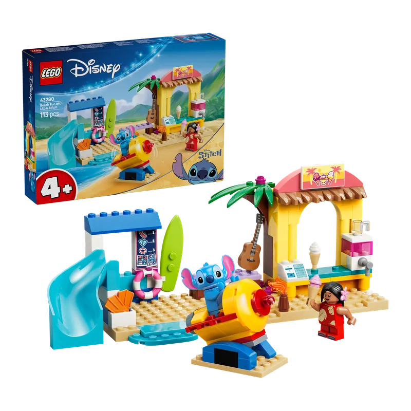 Beach Fun with Lilo & Stitch