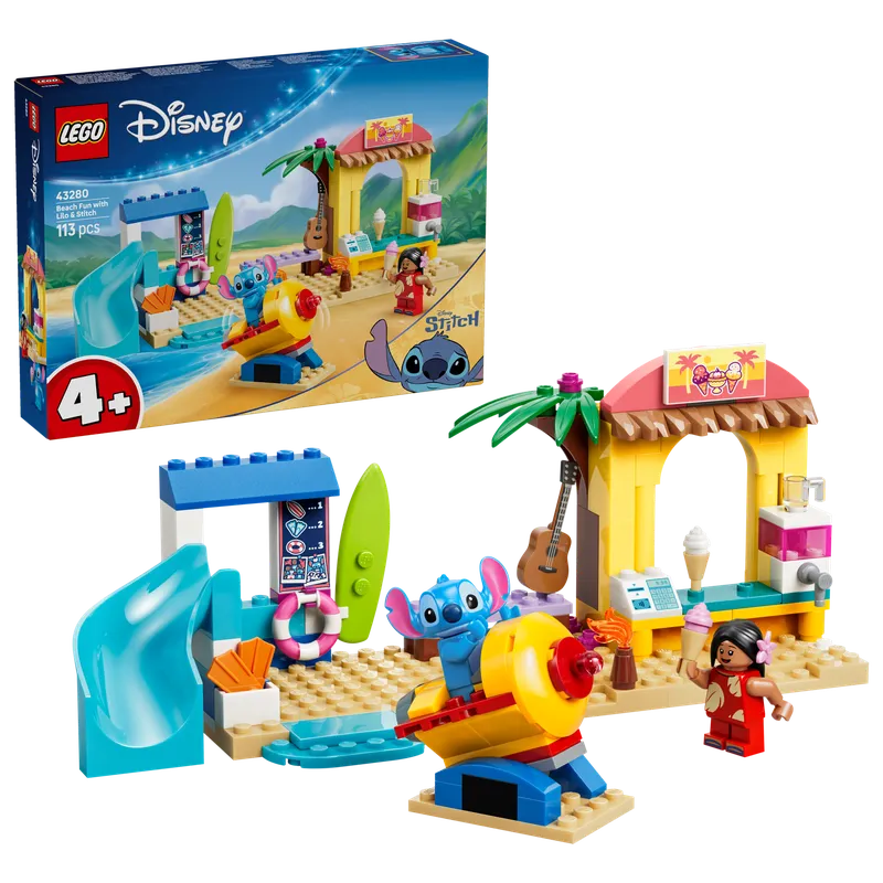 Beach Fun with Lilo & Stitch från LEGO – produktbild 2 av 12