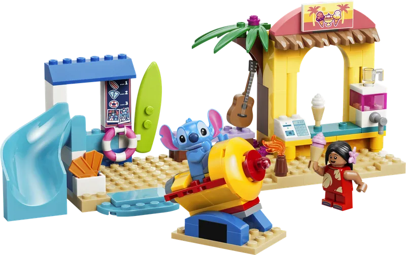 Beach Fun with Lilo & Stitch