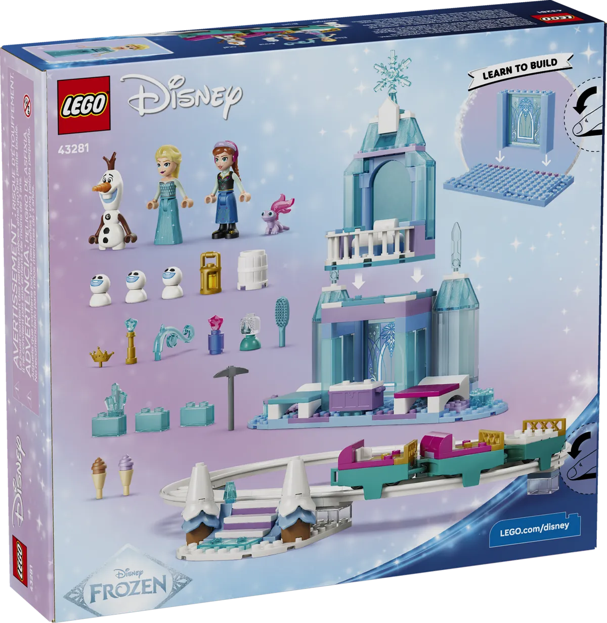 LEGO Elsa's Ice Castle & Snow Ride Adventure (43281) - Bild 9