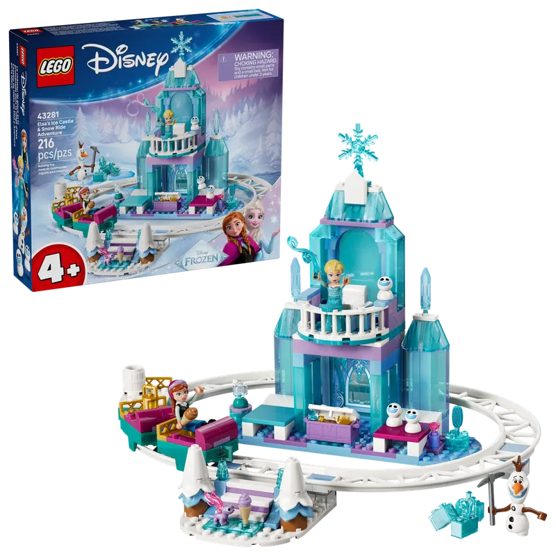 Elsa's Ice Castle & Snow Ride Adventure von LEGO – Produktfoto 2 von 10
