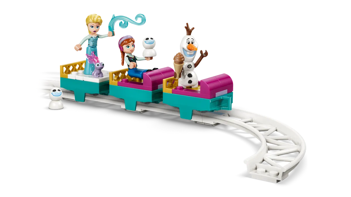 LEGO Elsa's Ice Castle & Snow Ride Adventure (43281) - Bild 1