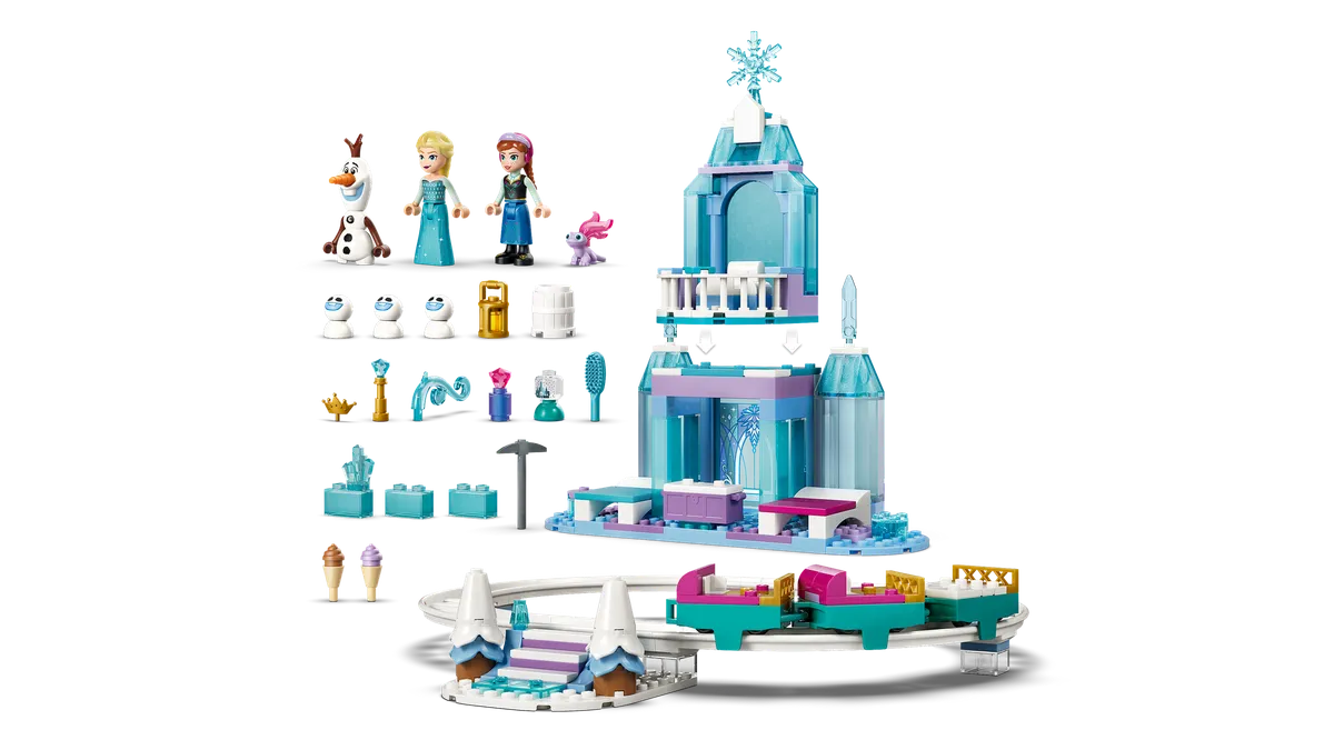 LEGO Elsa's Ice Castle & Snow Ride Adventure (43281) - Bild 2