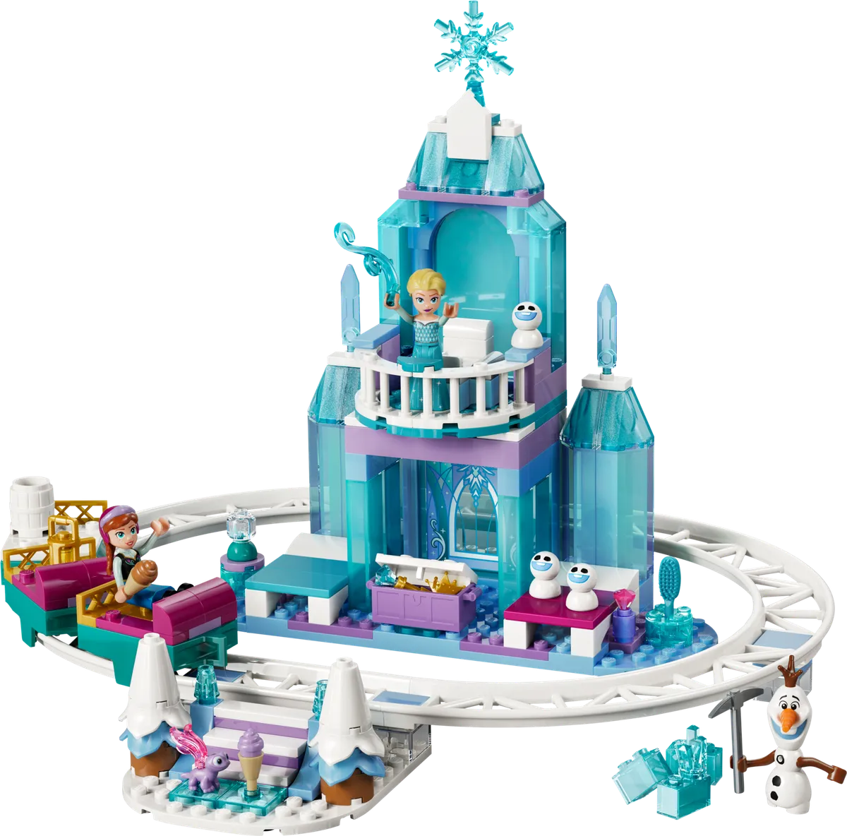 LEGO Elsa's Ice Castle & Snow Ride Adventure (43281)