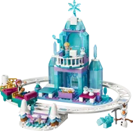 Elsa's ijskasteel en sneeuwrit - Afbeelding 1 van 10