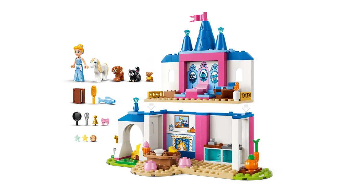 LEGO Cinderella Animal Friends Castle (43283) - Bild 3