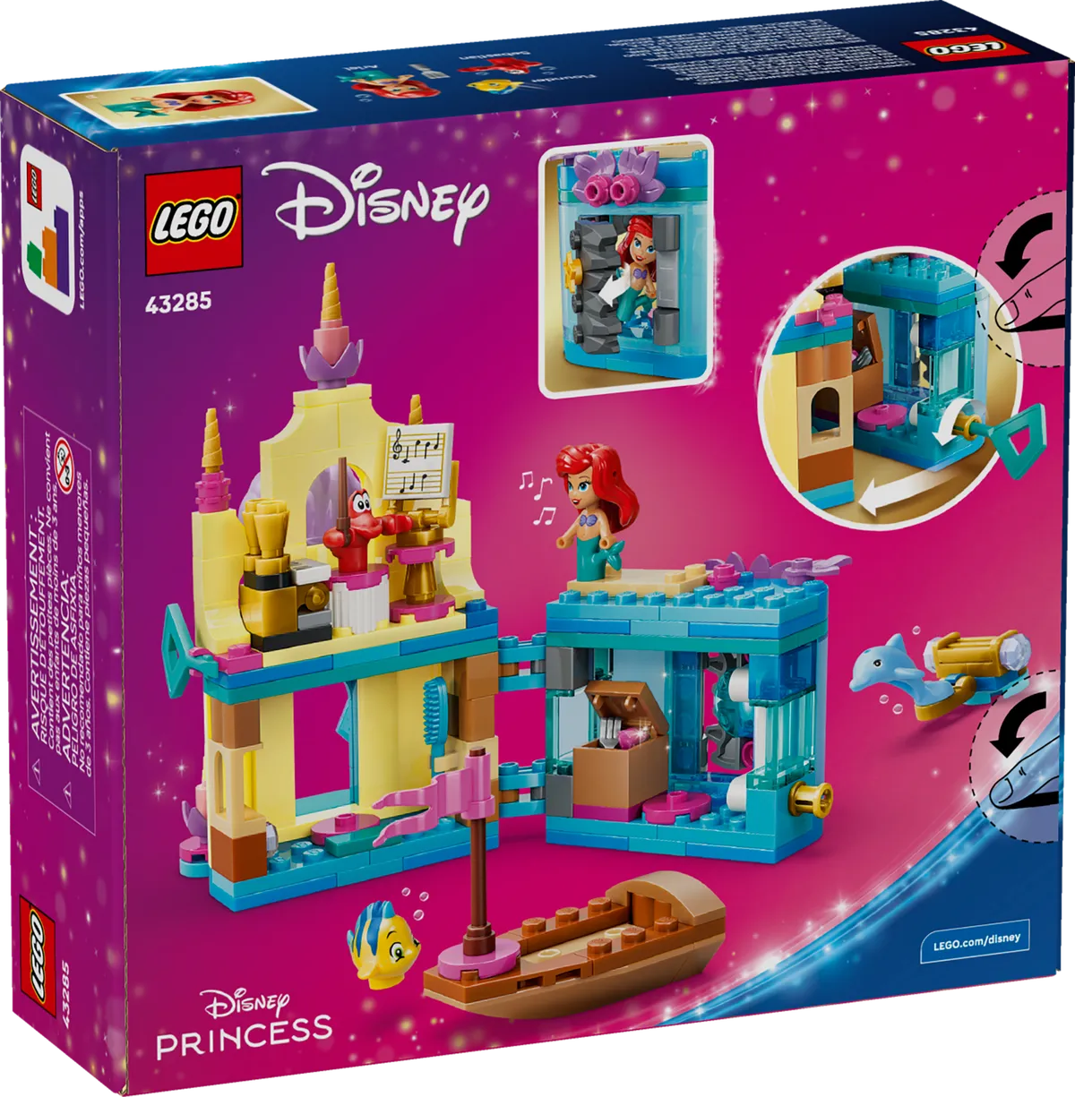 LEGO Ariel's Magical Mini Palace (43285) - image 11