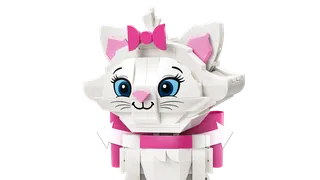 De Aristokatten: schattige Marie van LEGO – productfoto 6 van 11