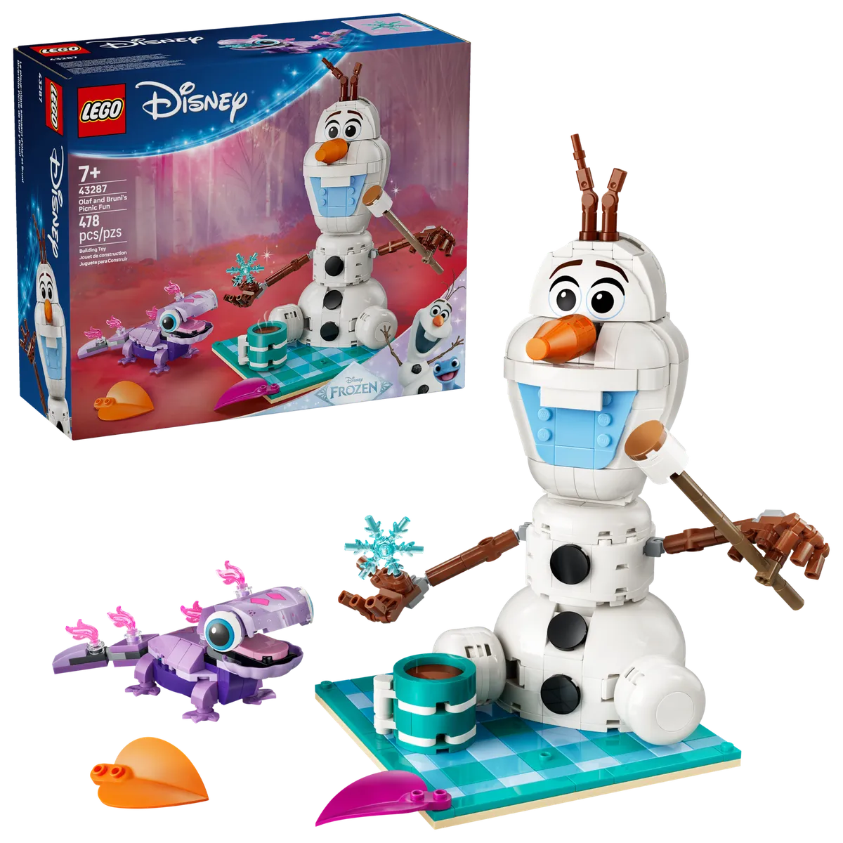 LEGO Olaf and Bruni’s Picnic Fun (43287) - Bild 5