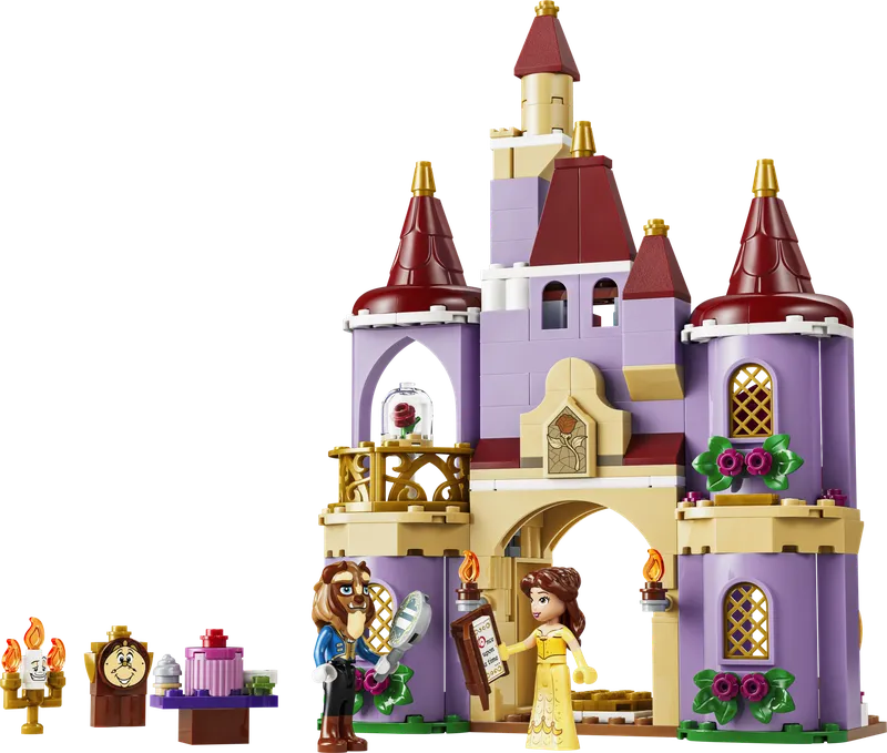 LEGO 43289 Belle & the Beast's Enchanted Castle, 254 stenen