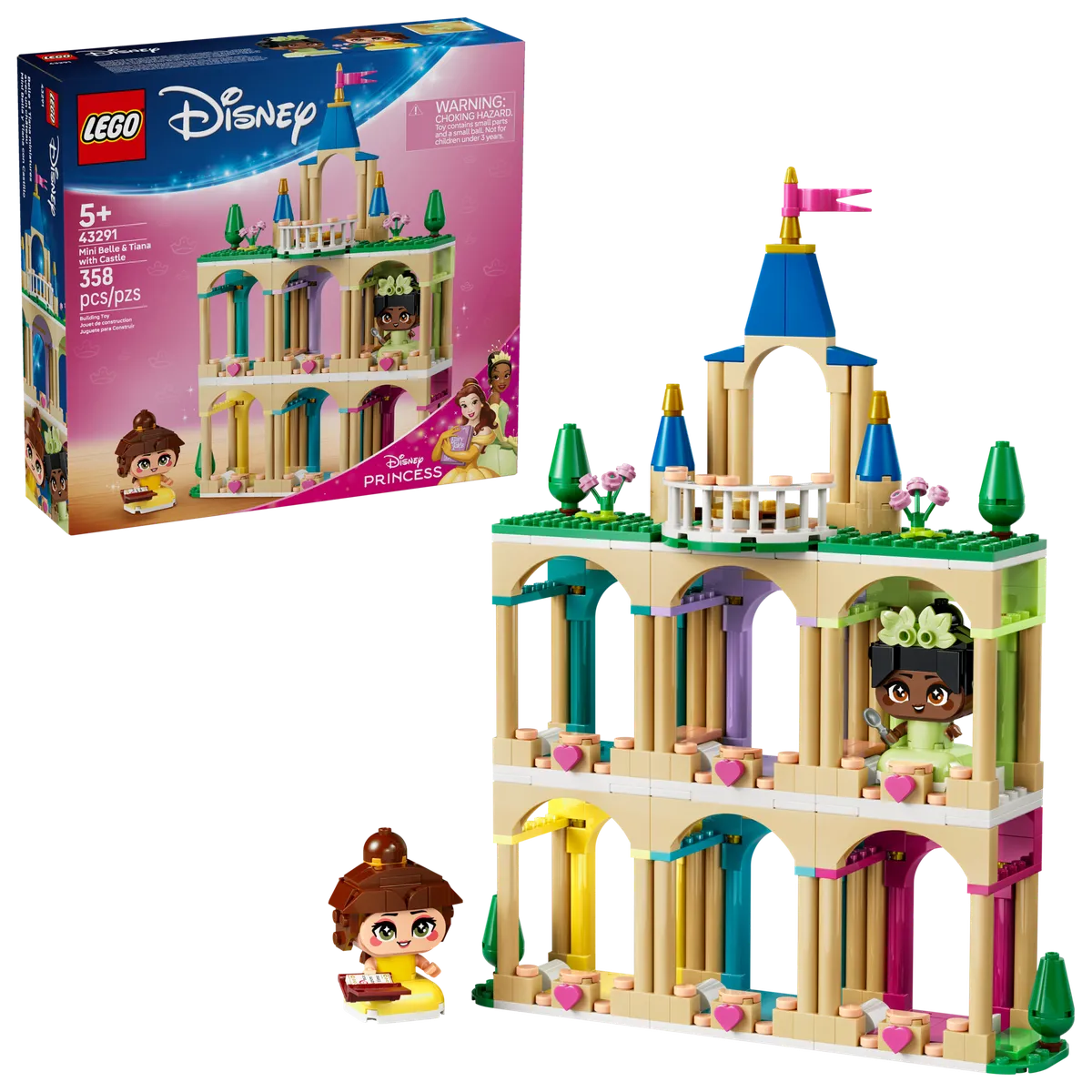 LEGO Mini Belle & Tiana with Castle (43291) - Bild 5