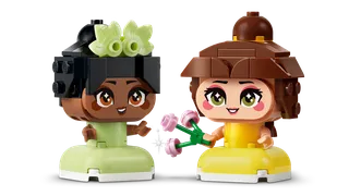 Mini Belle & Tiana with Castle fra LEGO – produktbillede 3 af 11