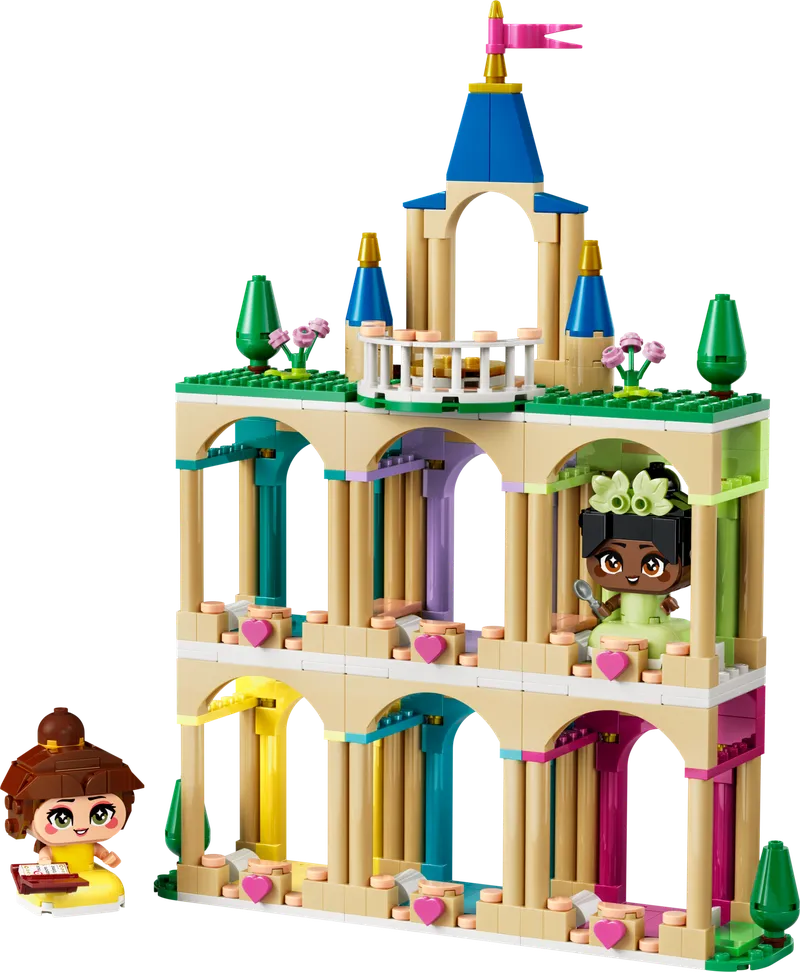 Mini Belle en Tiana met kasteel
