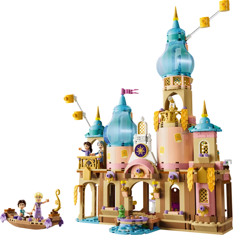 LEGO 43297 Rapunzel's Castle, 676 stenen