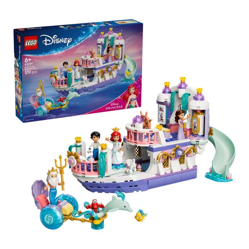 Ariel's Royal Wedding Boat