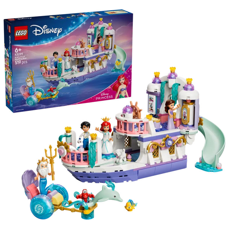 Ariel's Royal Wedding Boat by LEGO – product photo 2 of 13