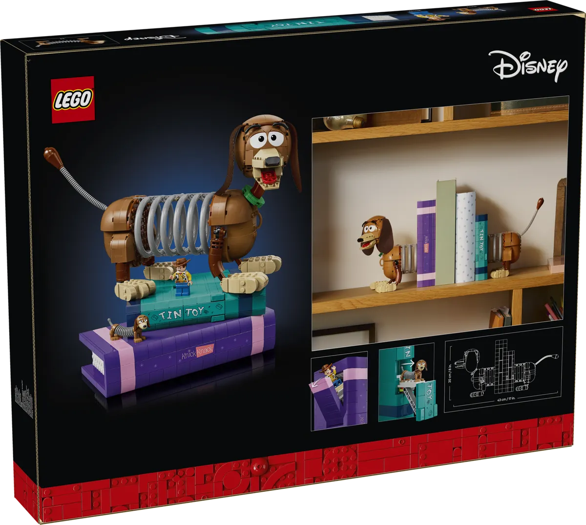 LEGO Toy Story Slinky Dog Bookends (43301) - Bild 14