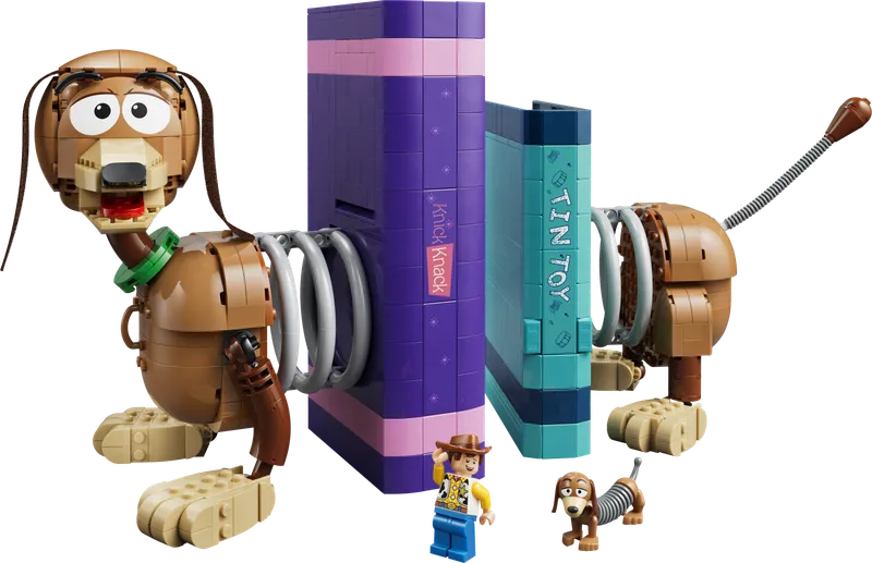 LEGO 43301 Toy Story Slinky Dog Bookends, 1.311 stenen
