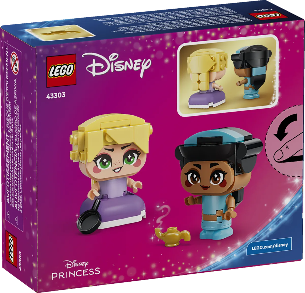 LEGO Mini Jasmine & Rapunzel (43303) - Bild 9