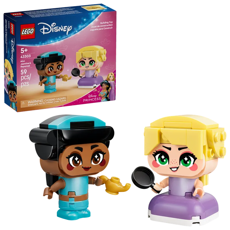 Mini Jasmine en Rapunzel van LEGO – productfoto 2 van 10