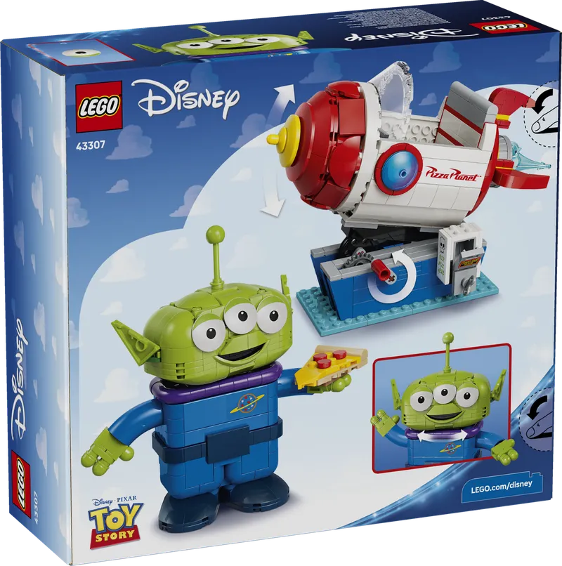 Alien with Pizza Planet Rocket Ride van LEGO – productfoto 11 van 11