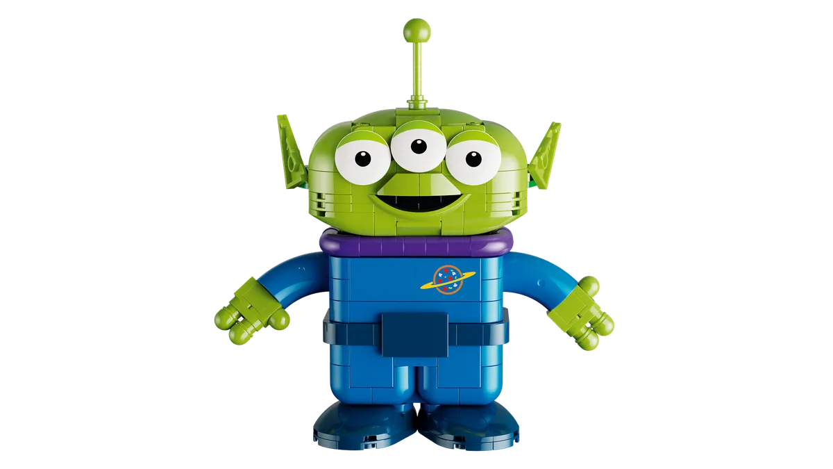 LEGO Alien with Pizza Planet Rocket Ride (43307) - Bild 1