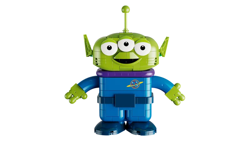 LEGO 43307 Alien with Pizza Planet Rocket Ride detail image
