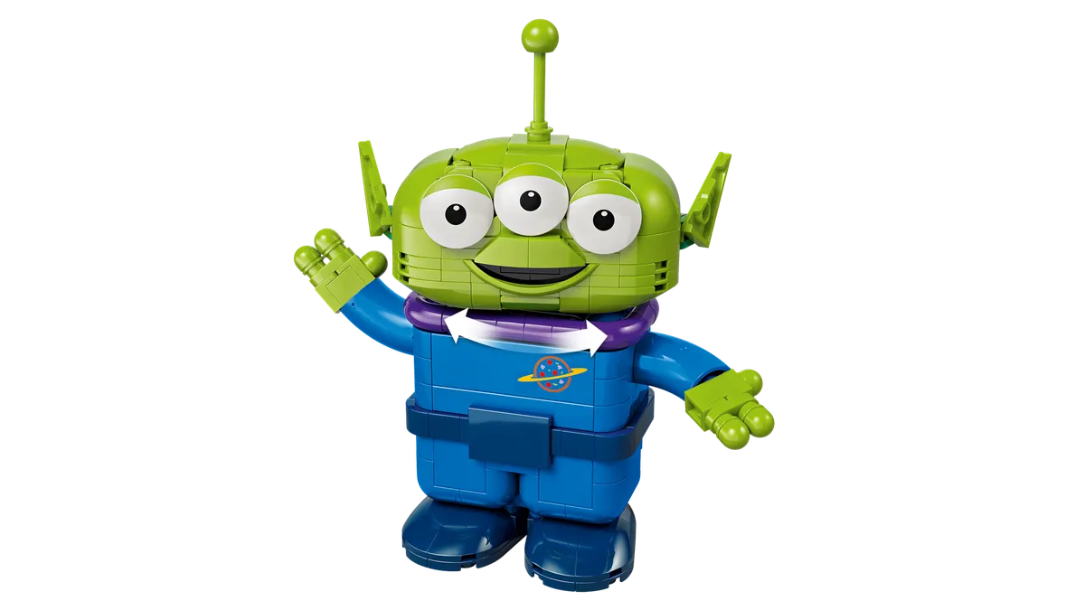 LEGO Alien with Pizza Planet Rocket Ride (43307) - Bild 3