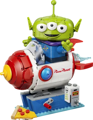 Alien with Pizza Planet Rocket Ride van LEGO – productfoto 1 van 11