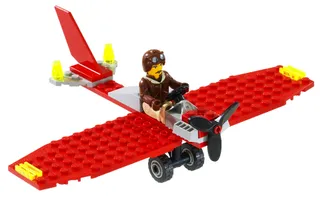 Red Recon Flyer van LEGO – productfoto