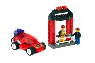 Jack Stone Red Flash Station van LEGO – productfoto