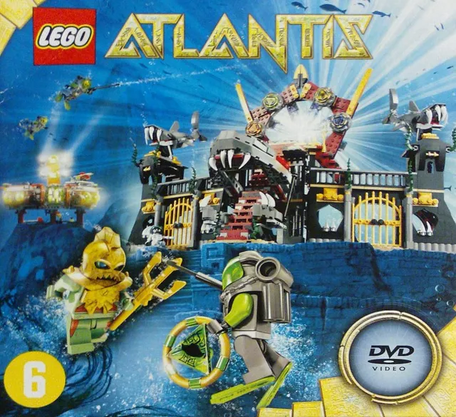 Atlantis: The Movie (DVD) by LEGO – product photo