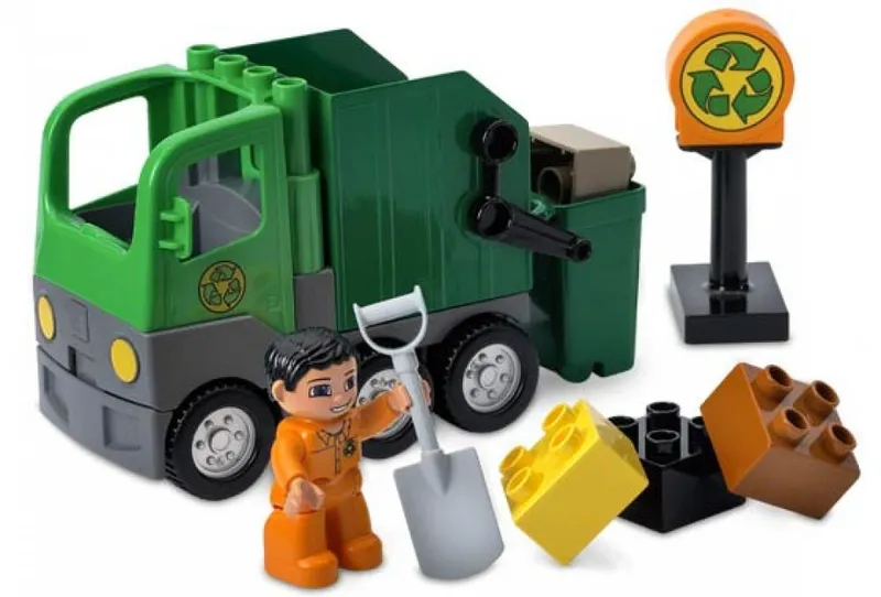 Garbage Truck van LEGO – productfoto