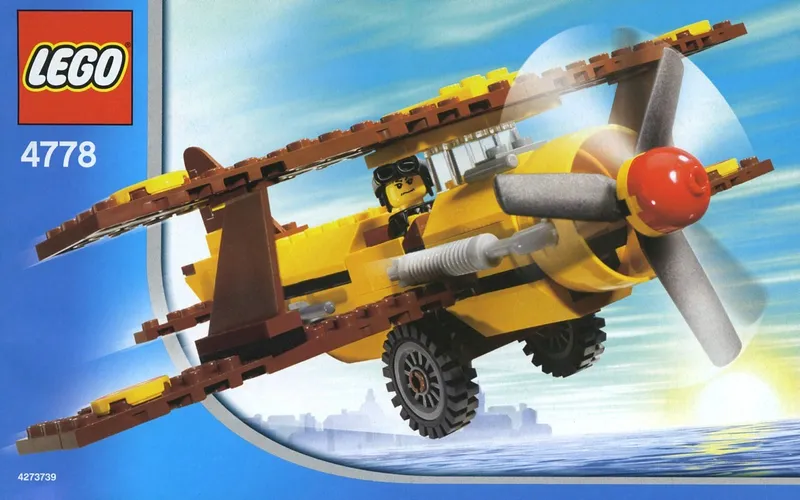 Desert Biplane von LEGO – Produktfoto
