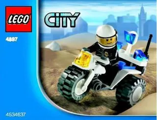 Police Trike von LEGO – Produktfoto